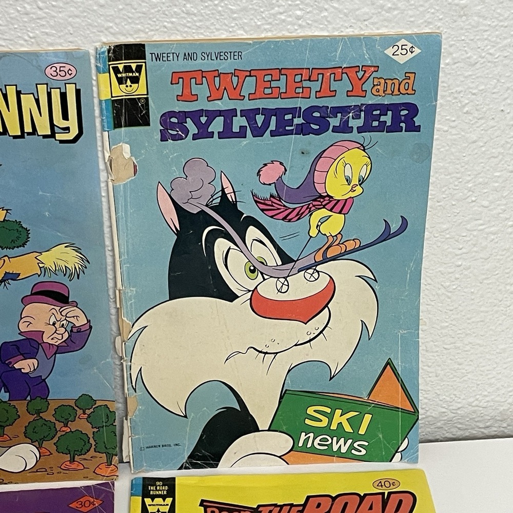 10 Vintage Whitman Disney Gold Key Comic Books Looney Tunes Tinker Bell Archie - Picture 12 of 14